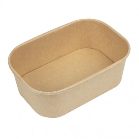 Colpac Stagione Kraft-voedseldozen 750ml – Recyclebaar & Magnetronbestendig (300 stuks)