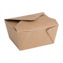 Fiesta Recyclable kartonnen voedseldoosjes 112mm - Bruin (300 stuks)