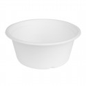 Fiesta Composteerbare Bagasse Kom Basis 400ml – Wit (50 stuks)