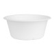 Fiesta Composteerbare Bagasse Kom Basis 400ml – Wit (50 stuks)