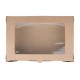 Fiesta Compostable composteerbare saladebakken met PLA venster 1600ml - 200 stuks