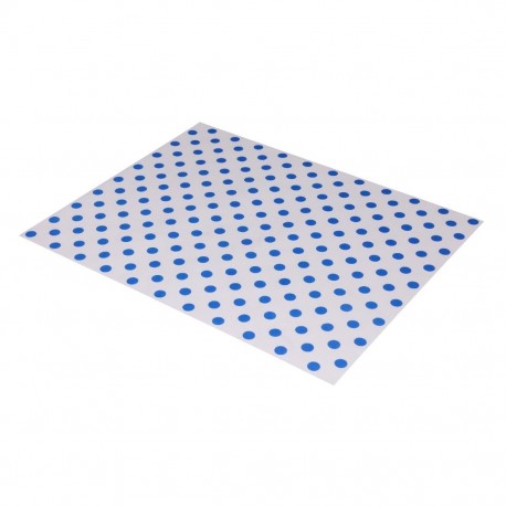Fiesta Composteerbare Burger Wraps Blauwe Stip 250x200mm – 200 stuks
