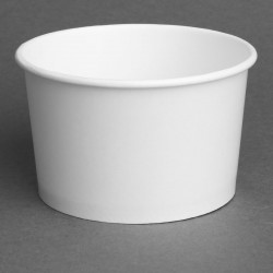 Fiesta Recyclebare Ijspotjes 340ml, Wit Karton (1000 stuks)