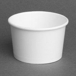 Fiesta recycleerbare ijsbekers wit 85ml – doos 1000 stuks