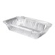 Fiesta Recyclebare Foliecontainers 725 ml – Aluminium Afhaalbakjes Zilver (500 Stuks)