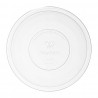 Vegware 185-serie composteerbare platte deksels - 300 stuks PLA
