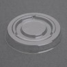 Fiesta Recyclable PET deksels voor bagasse sausbakjes - 1000 stuks, helder
