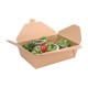 Fiesta Recyclable kartonnen voedseldozen 197mm, bruin - 200 stuks
