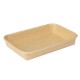Fiesta Recyclable No. 3 Sushi Schaal Bodems 160x115mm – Bruin Papier (300 stuks)