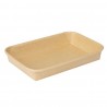 Fiesta Recyclable No. 3 Sushi Schaal Bodems 160x115mm – Bruin Papier (300 stuks)
