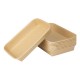 Fiesta Recyclable No. 3 Sushi Schaal Bodems 160x115mm – Bruin Papier (300 stuks)