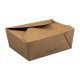 Vegware composteerbare kartonnen voedseldozen 1,8L bruin (180 stuks)