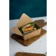 Vegware composteerbare kartonnen voedseldozen 1,8L bruin (180 stuks)