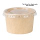 Fiesta Recycleerbare Portiepotjes 50ml Bruin Papier – Doos 1000 Stuks