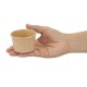 Fiesta Recycleerbare Portiepotjes 50ml Bruin Papier – Doos 1000 Stuks