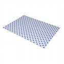 Fiesta Composteerbare Burgerwikkels Blauw Stip 250x350mm - 200 stuks