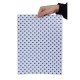 Fiesta Composteerbare Burgerwikkels Blauw Stip 250x350mm - 200 stuks