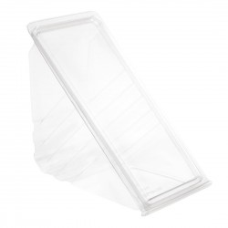 Faerch recyclebare drievoudige sandwichboxen rPET (500 stuks)