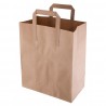 Fiesta gerecyclede bruine papieren draagtassen medium (250 stuks)