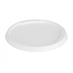 Fiesta Composteerbare Bagasse Deksel voor 750/900ml Kom - Voordeelverpakking 50 stuks