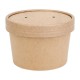 Fiesta Recyclable soepbekers 230ml, bruin karton, 500 stuks
