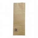 Fiesta recyclebare papieren zakjes voor baguette en panini 300x110x60mm, bruin (1000 stuks)