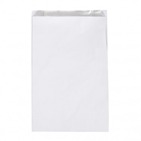 Fiesta Recyclebare Papieren Voedselzak met Folielaag - 305x180x60mm (500 stuks)