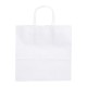 Fiesta Recyclebare Witte Papieren Draagtassen met Gedraaid Handvat - Klein (250 stuks)