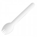 Fiesta Composteerbare Papieren Sporks 160 mm (100 stuks)