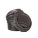 Fiesta Compostable composteerbare deksels 23cl koffiebekers - 1000 stuks, zwart