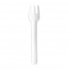 Vegware composteerbare papieren vork - wit, 1000 stuks