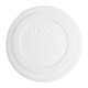 Vegware 62-serie CPLA deksels voor espressobekers (2000 stuks)