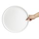 Fiesta Composteerbare Bagasse Ronde Borden 304 mm - Wit (50 Stuks)