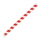 Fiesta Composteerbare Bubble Tea Rietjes Rood & Wit 12x210mm (150 stuks)