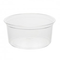 Fiesta recyclebare rPET Deli-bekers 340 ml - Helder (300 stuks)