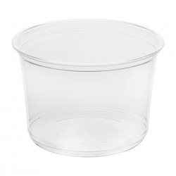 Fiesta recyclebare rPET Deli-bekers 455 ml (300 stuks) - Helder