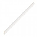 Fiesta composteerbare papieren rietjes wit 12x210mm - dispenserdoos 150 stuks