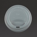Vegware composteerbare deksels voor 34 en 45cl koffiebekers – CPLA, wit (1000 stuks)