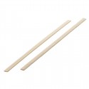 Bamboe roerstaafjes 140 mm - doos 1000 stuks (rood)