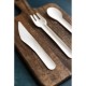Vegware composteerbaar papieren mes – wit – doos 1000 stuks