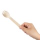 Fiesta Compostable individueel verpakte houten sporken - 500 stuks