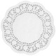 Olympia papieren taartranden 24 cm – set van 250 stuks