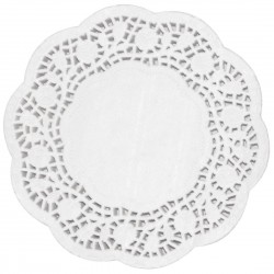 Olympia papieren taartranden 24 cm – set van 250 stuks