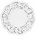 Olympia papieren taartranden 24 cm – set van 250 stuks