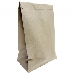 Fiesta Recyclebare afsluitbare afhaalzakken Groot – bruin papier (250 stuks)