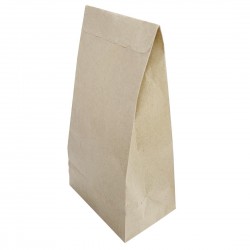 Fiesta Recyclebare Afsluitbare Afhaalzakken Klein - Bruin Papier (250 stuks)