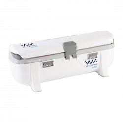 Wrapmaster Foliedispenser 30,5cm - Wit Kunststof