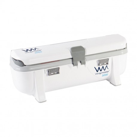 Wrapmaster Foliedispenser 30,5cm - Wit Kunststof