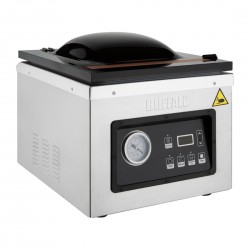 Buffalo oliepomp vacumeermachine 9L - RVS zilver