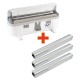 Wrapmaster 3000 dispenser + 3 x huishoudfolie 30,5 cm x 300 m – voordeelset